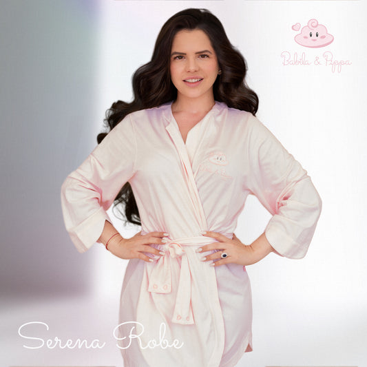 Serena Robe Cloud Blush